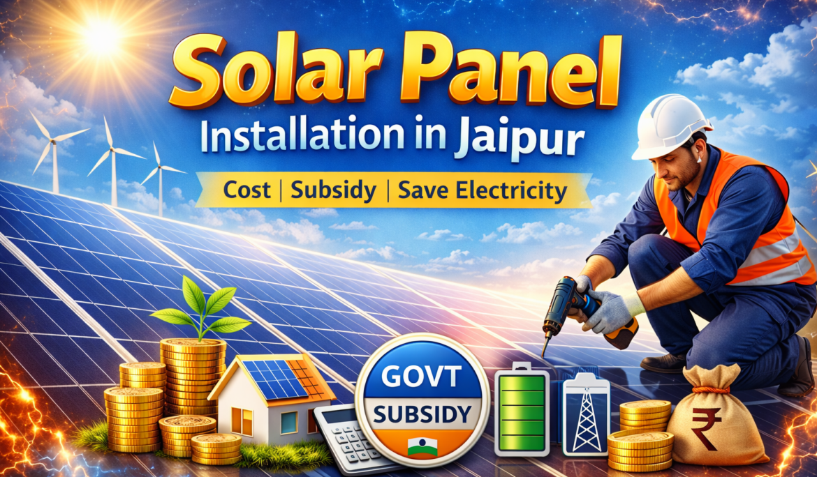 Solar Panel installation in Jaipur